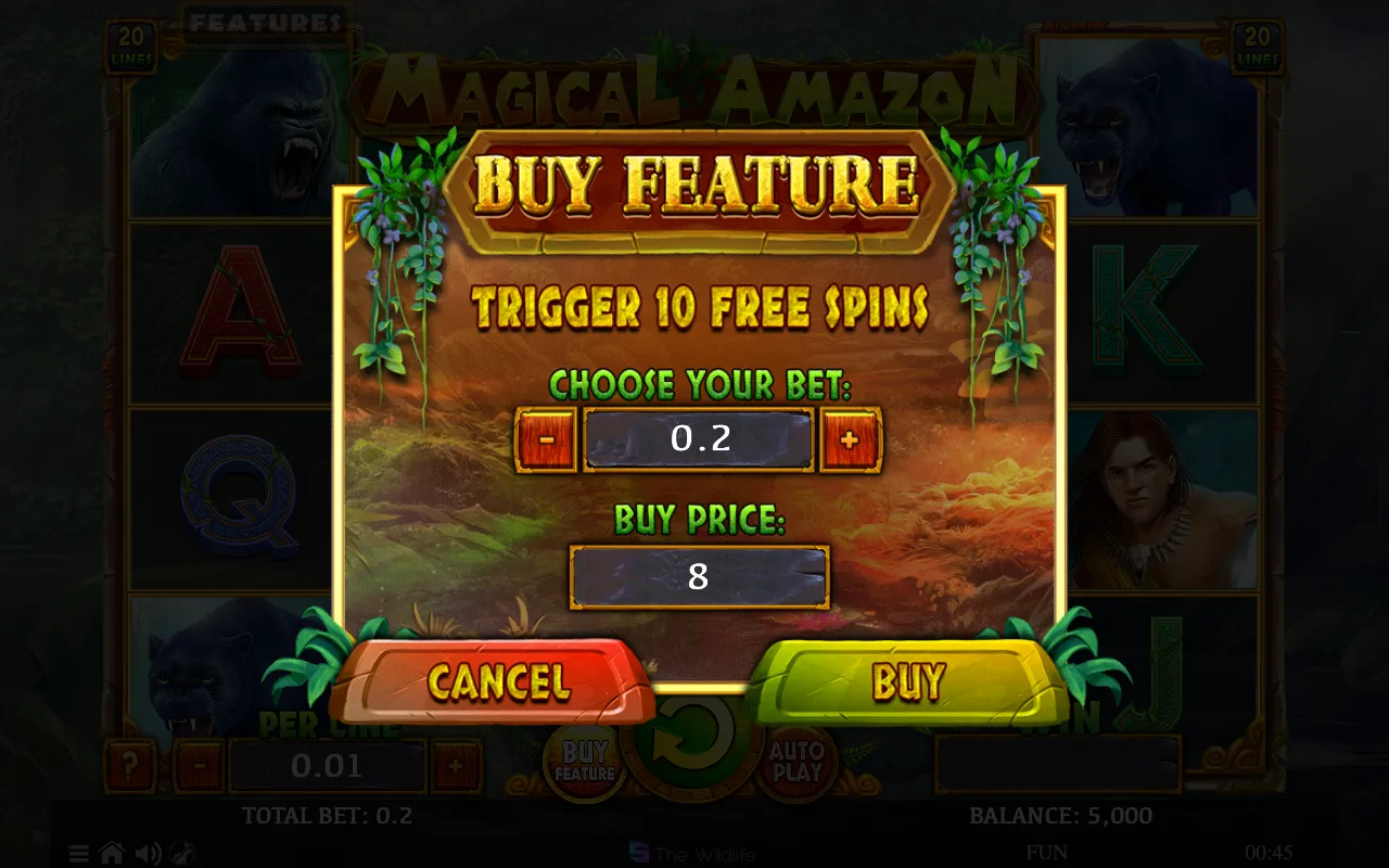Buying the feature — Magical Amazon