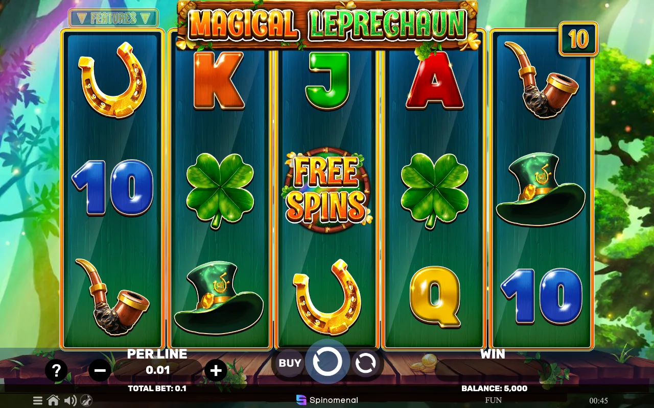 The base game — Magical Leprechaun
