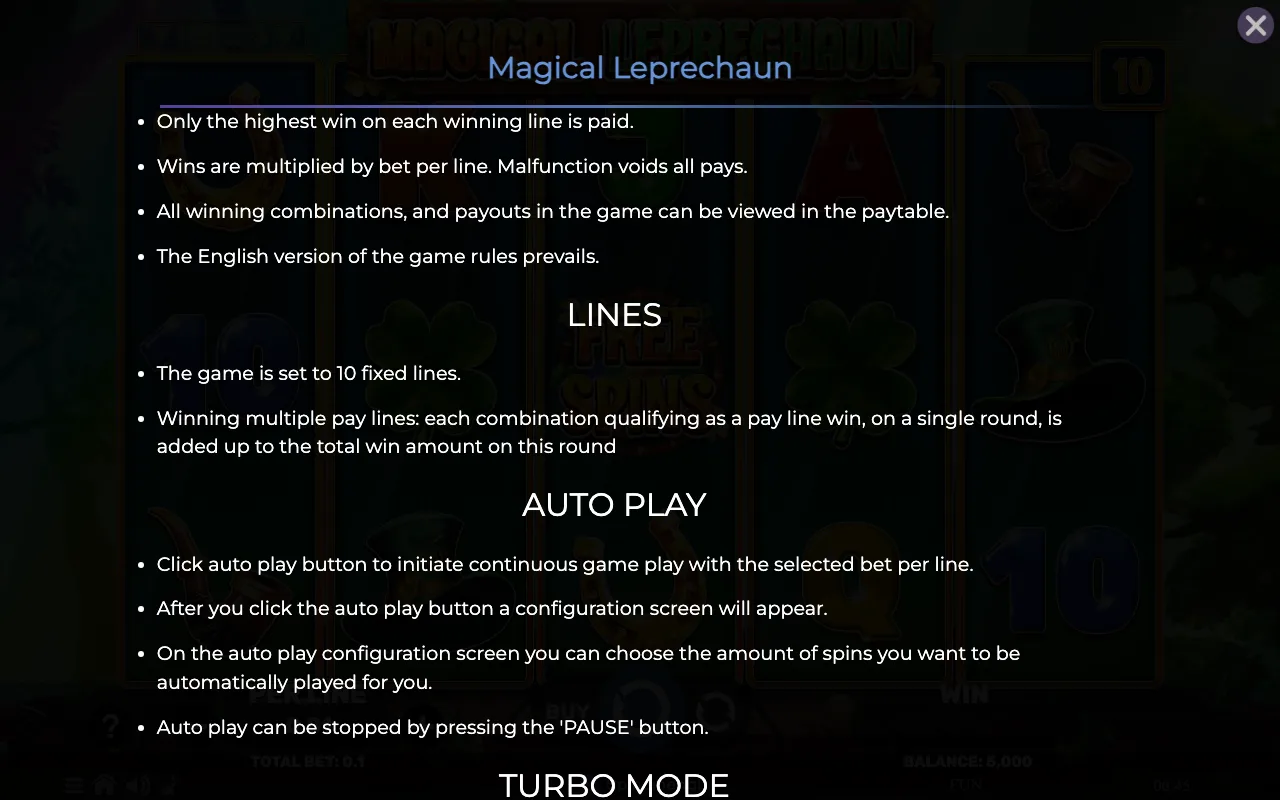 Lines — Magical Leprechaun