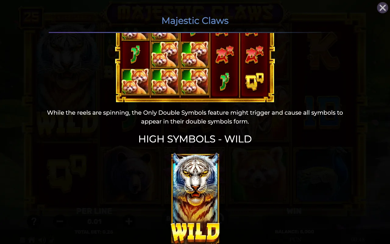 Game rules, page 3 — Majestic Claws