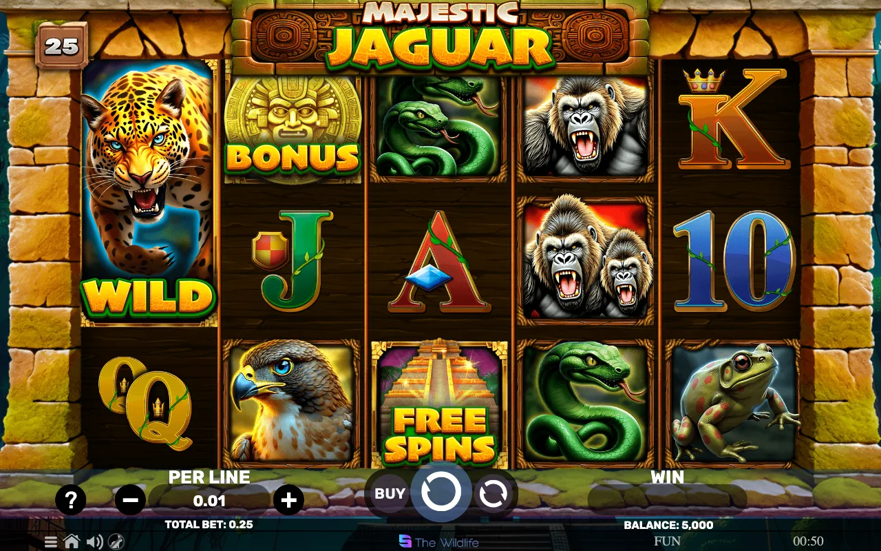The base game — Majestic Jaguar