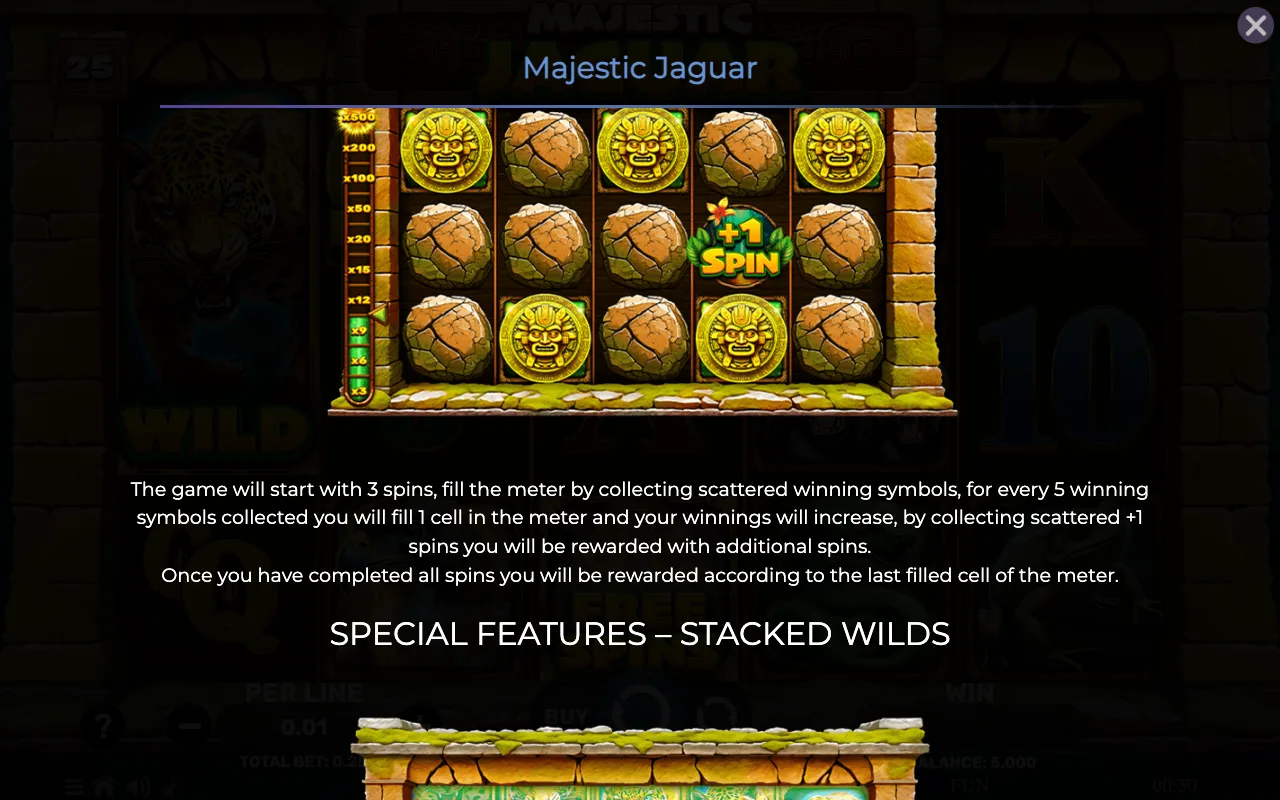 Game rules, page 2 — Majestic Jaguar