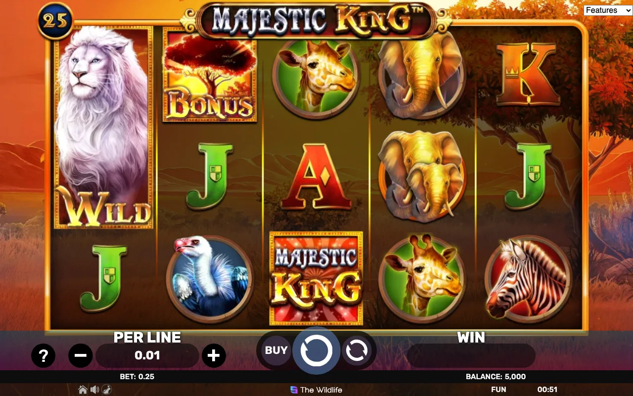 The base game — Majestic King