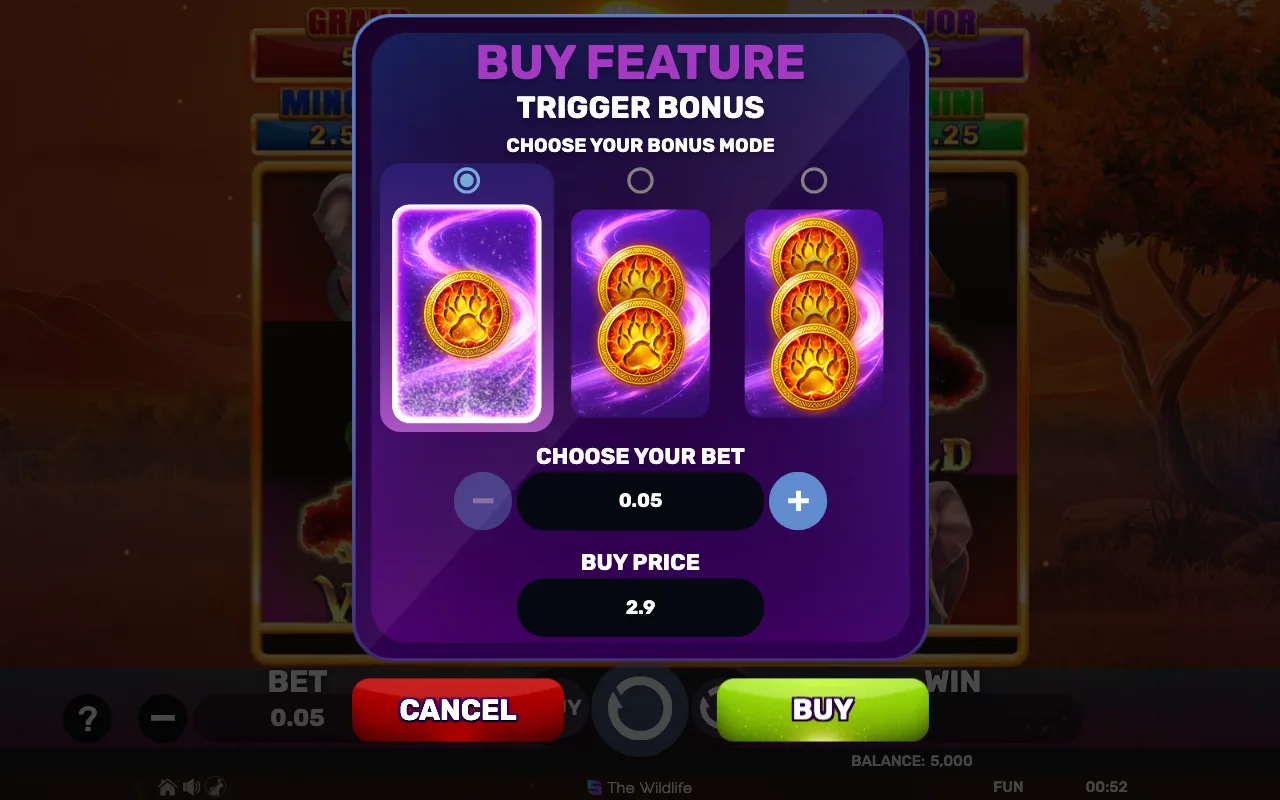 Buying the feature — Majestic King Holdhit 3x3