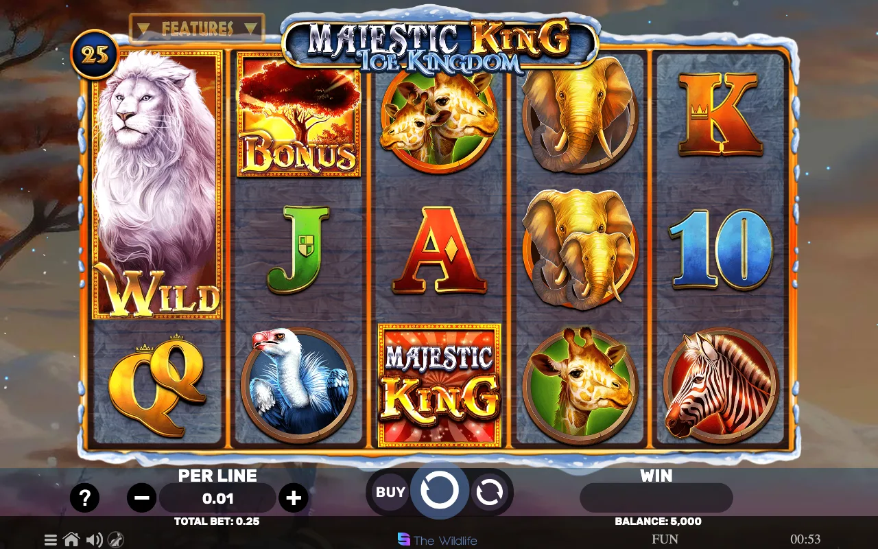 The base game — Majestic King Ice Kingdom
