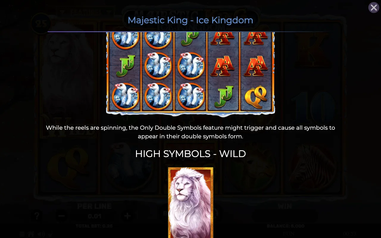 Game rules, page 3 — Majestic King Ice Kingdom