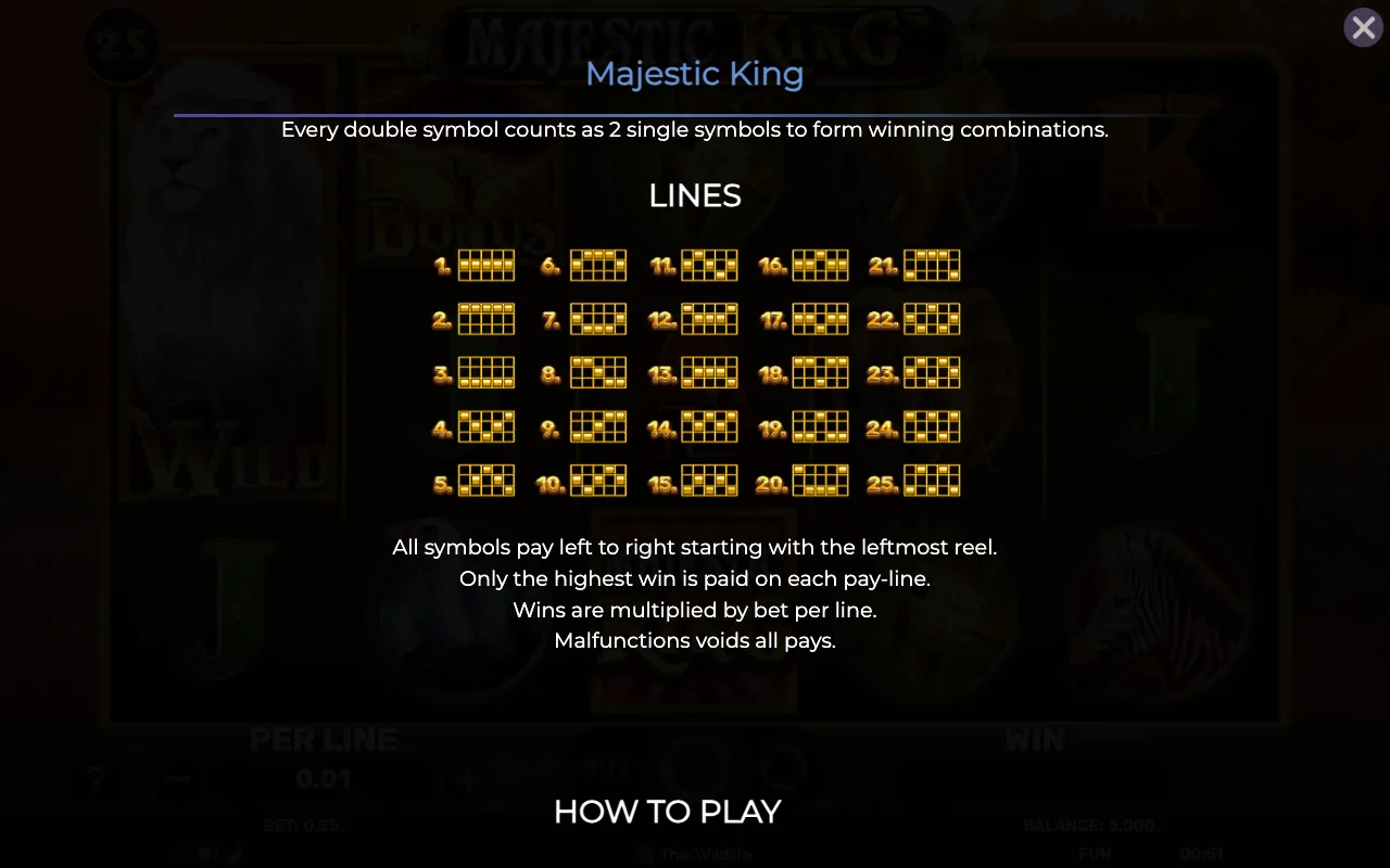 Lines — Majestic King