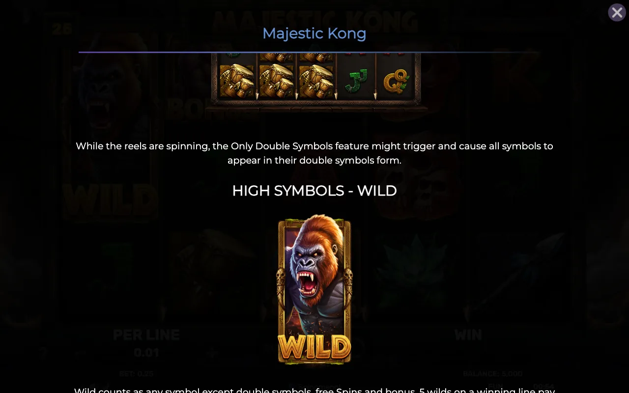 Game rules, page 3 — Majestic Kong