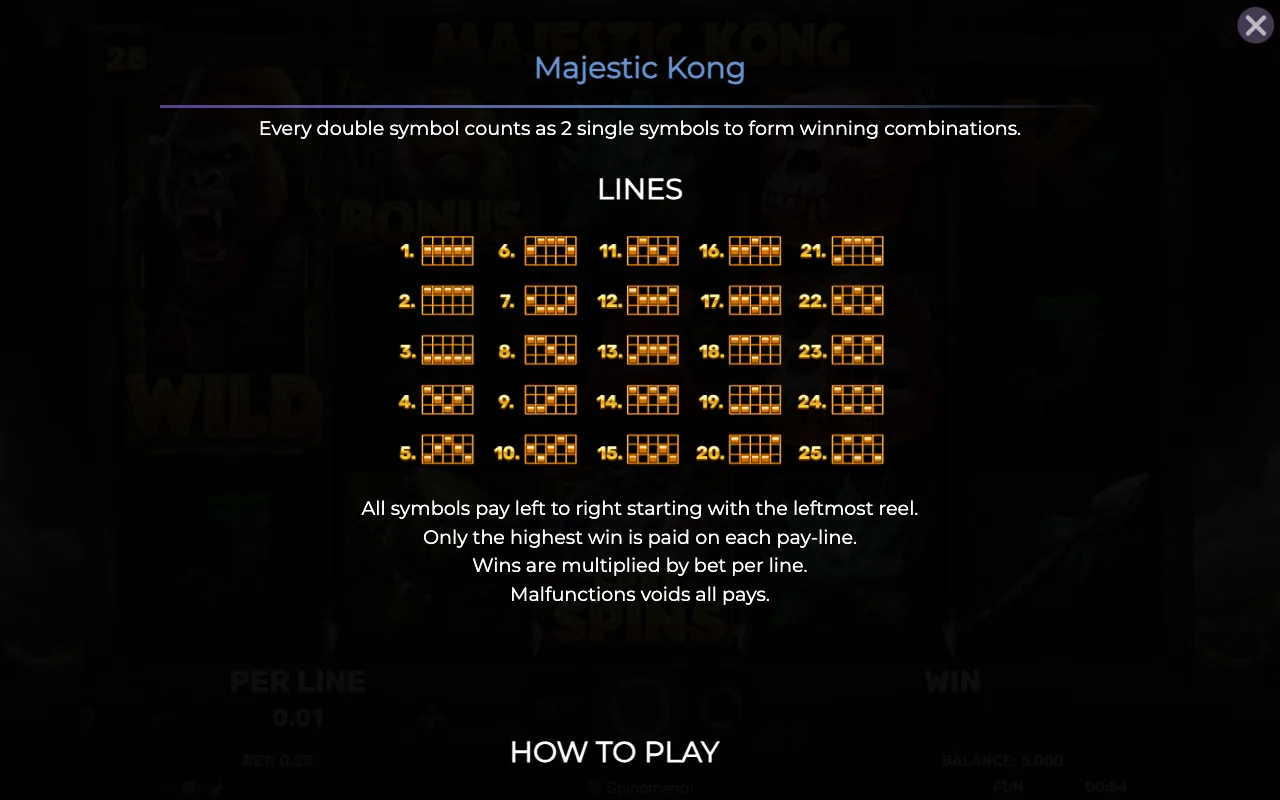 Lines — Majestic Kong