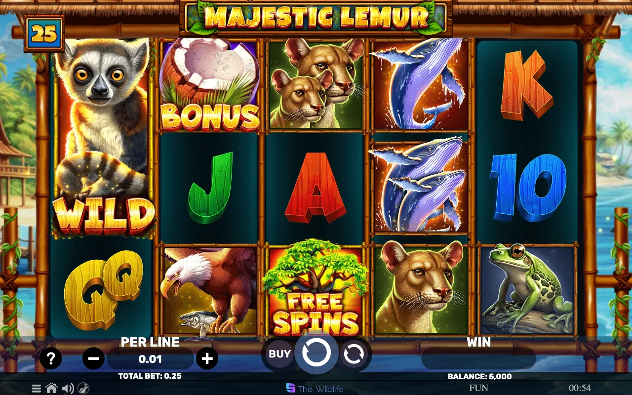 The base game — Majestic Lemur