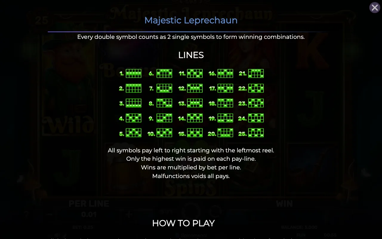 Lines — Majestic Leprechaun