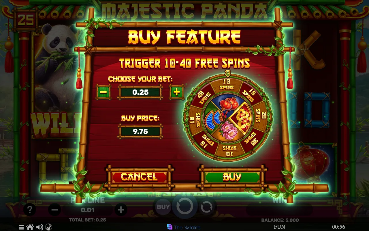 Buying the feature — Majestic Panda