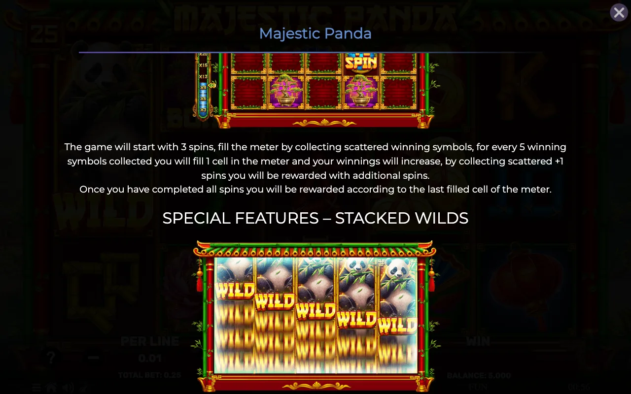 Game rules, page 2 — Majestic Panda