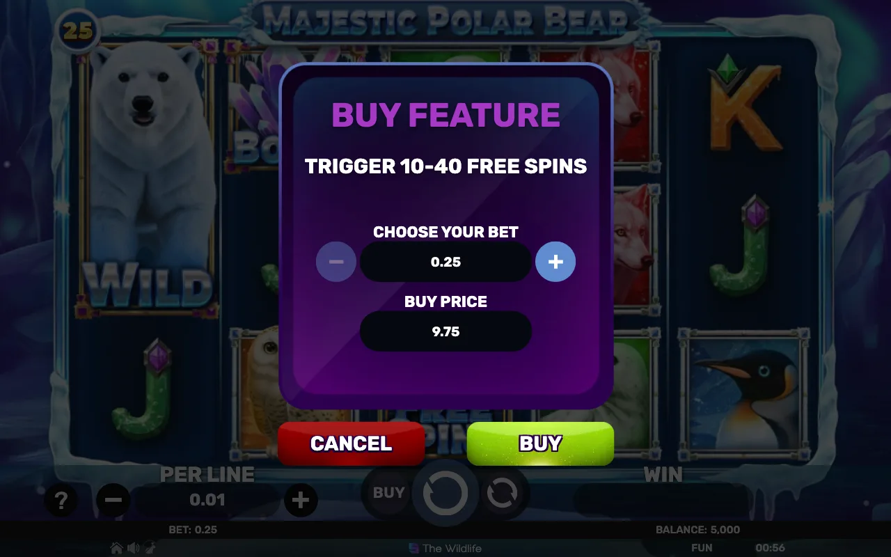 Buying the feature — Majestic Polar Bear