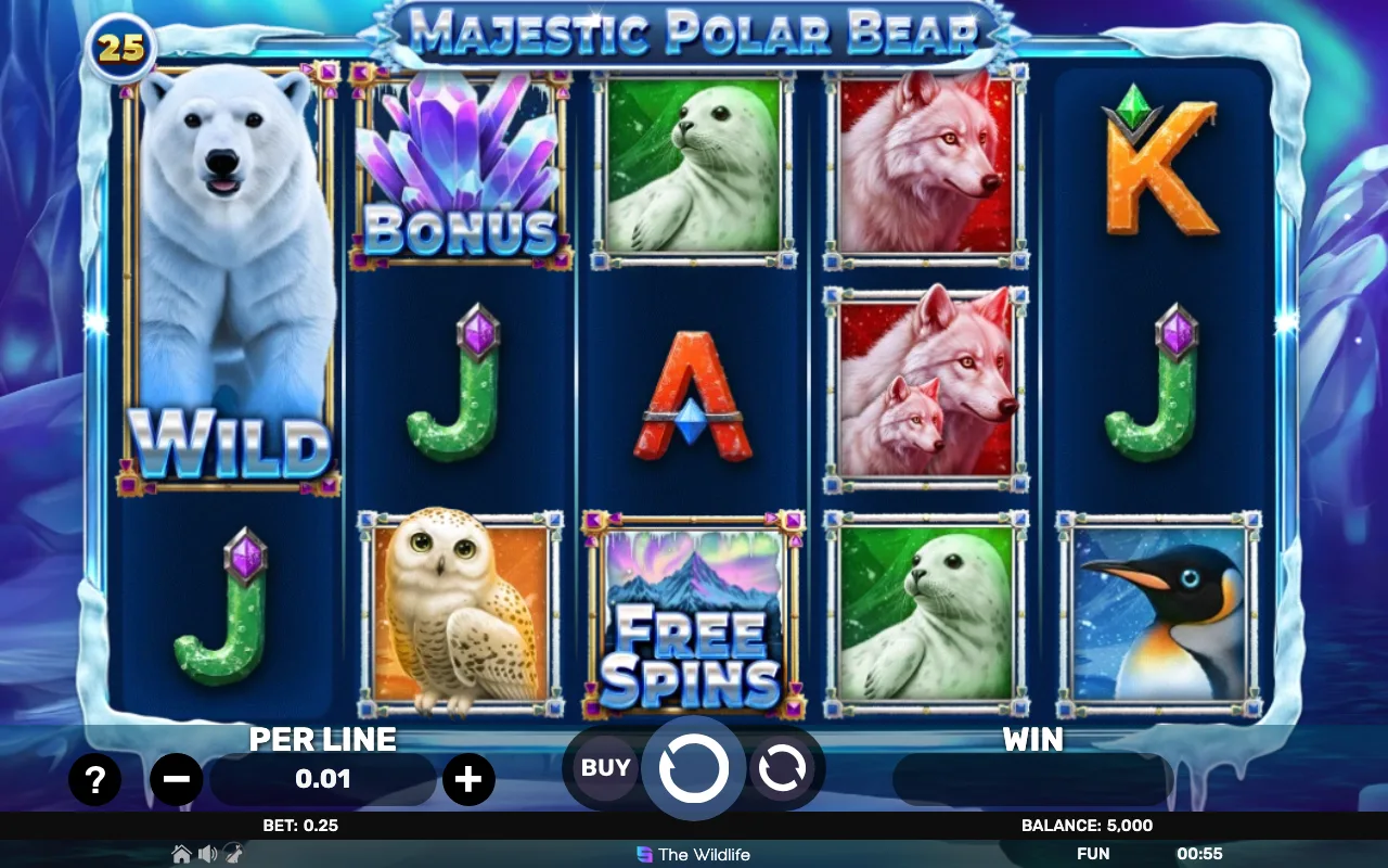 The base game — Majestic Polar Bear