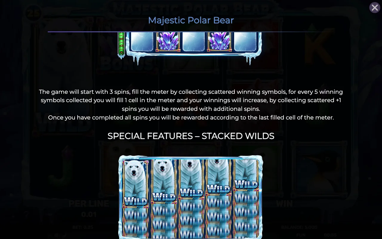 Game rules, page 2 — Majestic Polar Bear