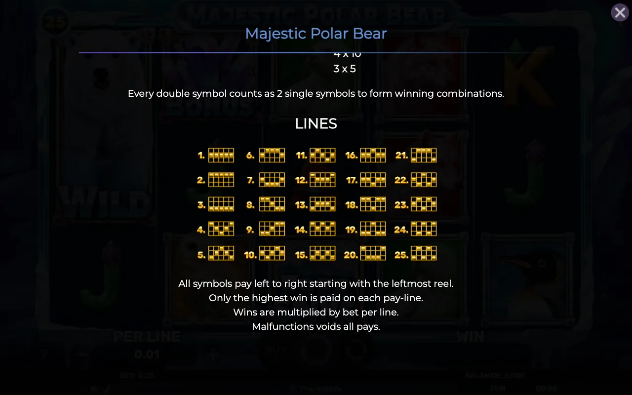 Lines — Majestic Polar Bear
