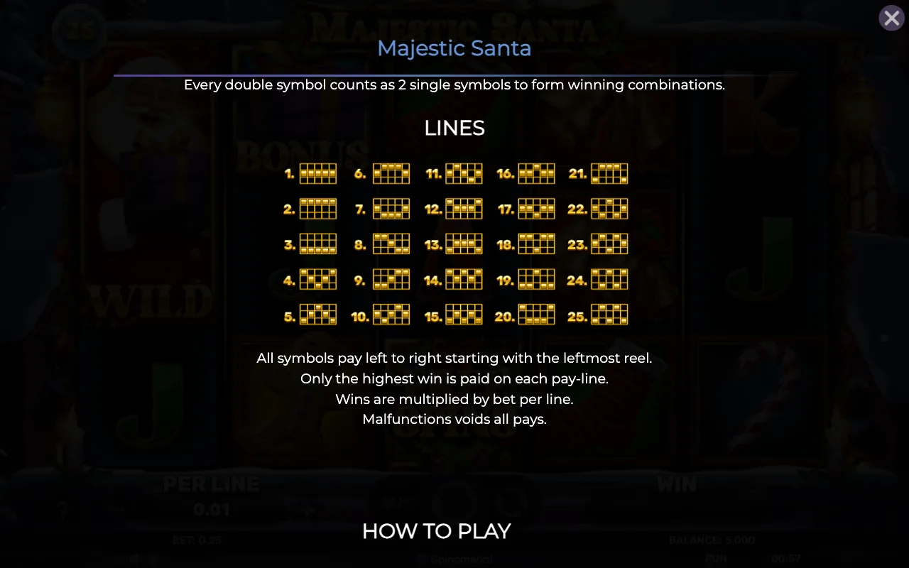 Lines — Majestic Santa