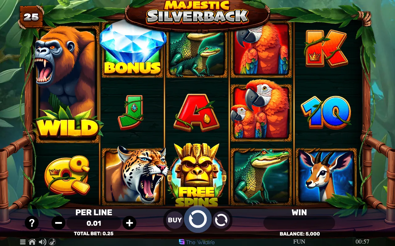 The base game — Majestic Silverback