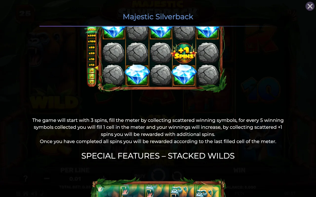 Game rules, page 2 — Majestic Silverback