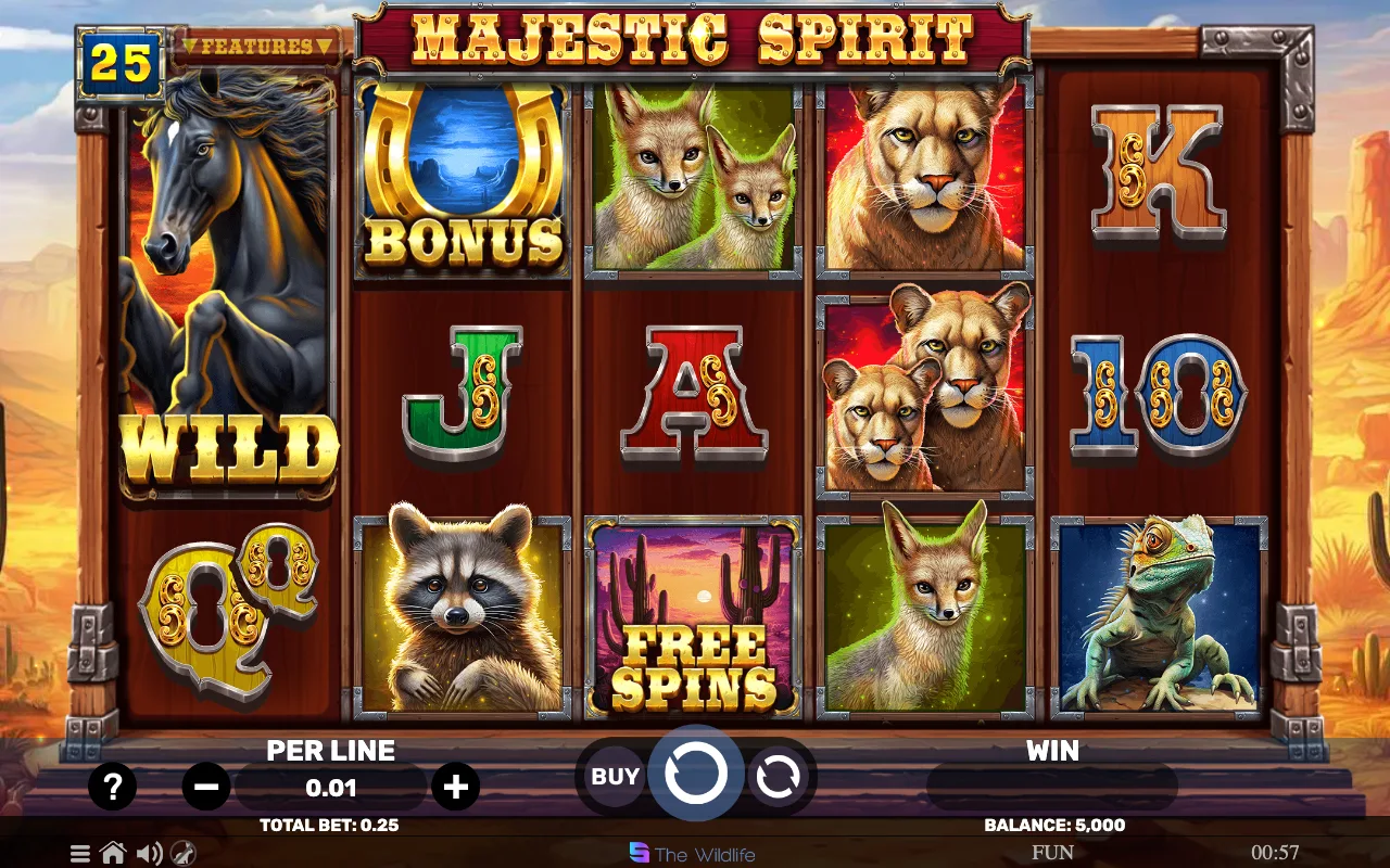 The base game — Majestic Spirit