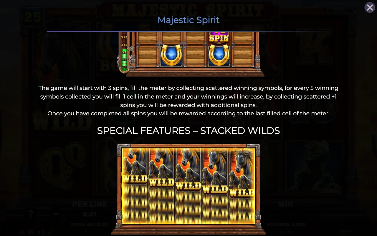 Game rules, page 2 — Majestic Spirit