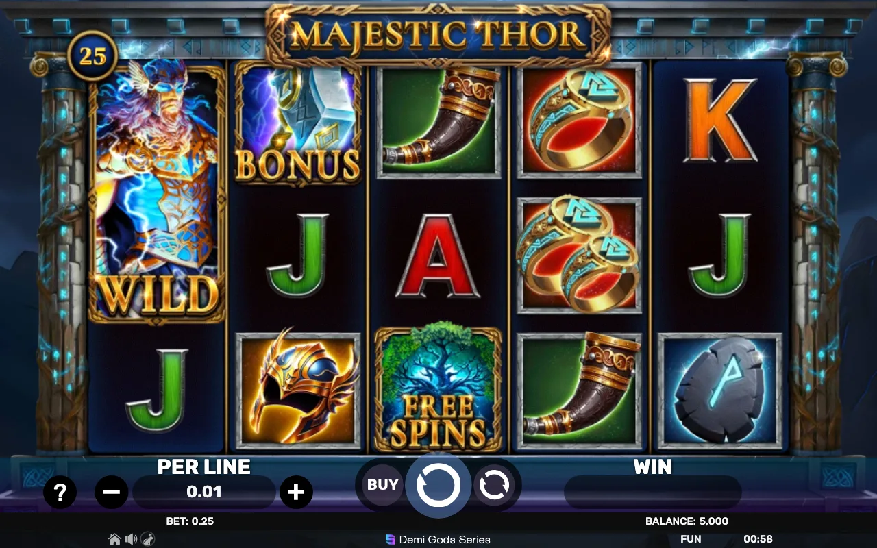 The base game — Majestic Thor