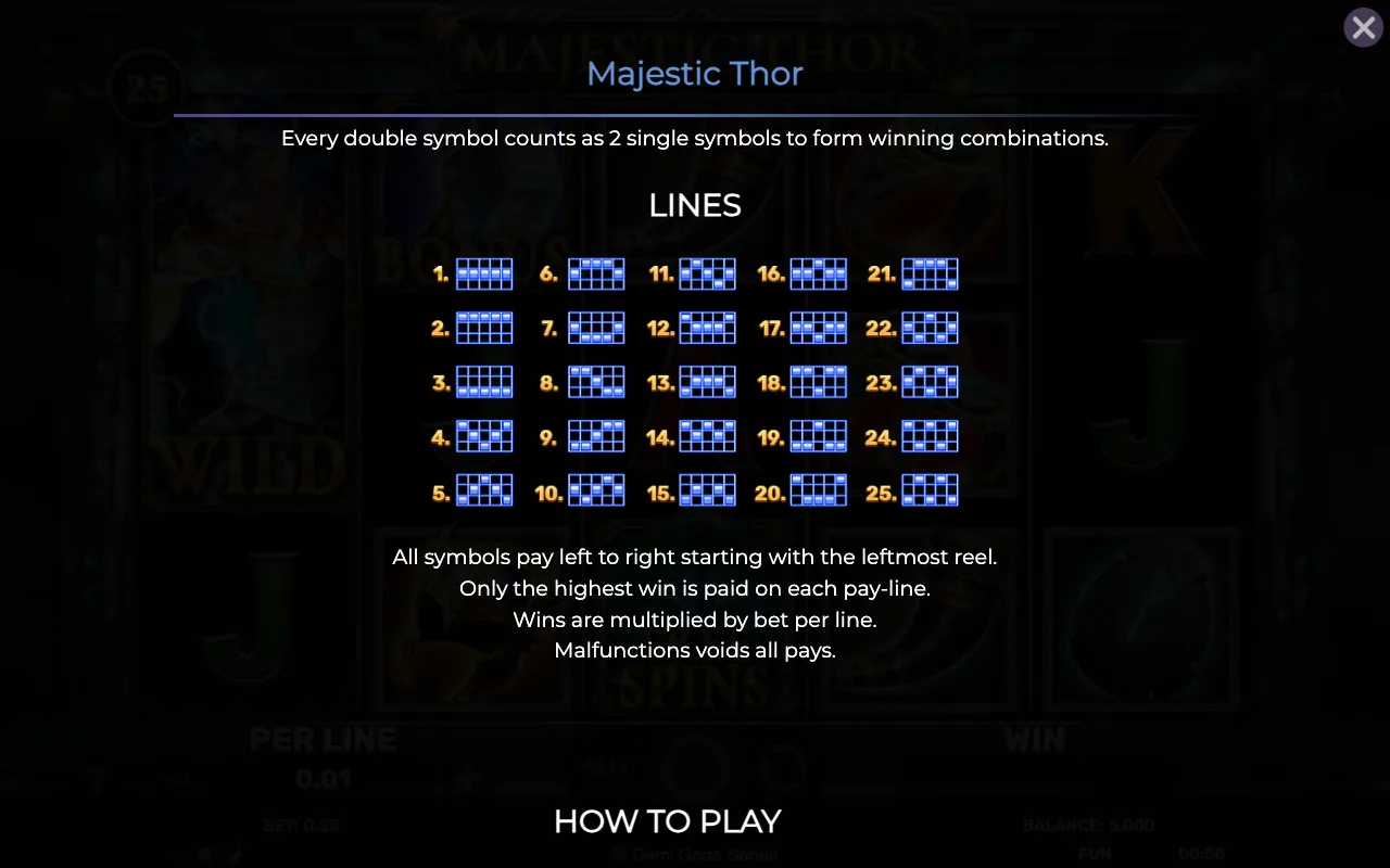 Lines — Majestic Thor