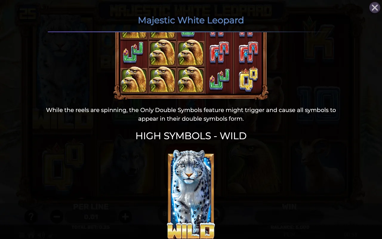 Game rules, page 3 — Majestic White Leopard