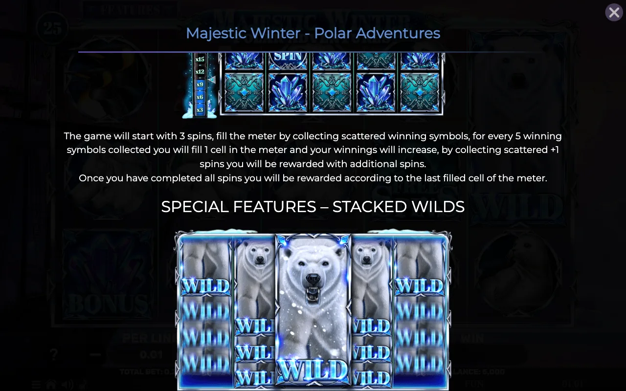 Game rules, page 2 — Majestic Winter Polar Adventures