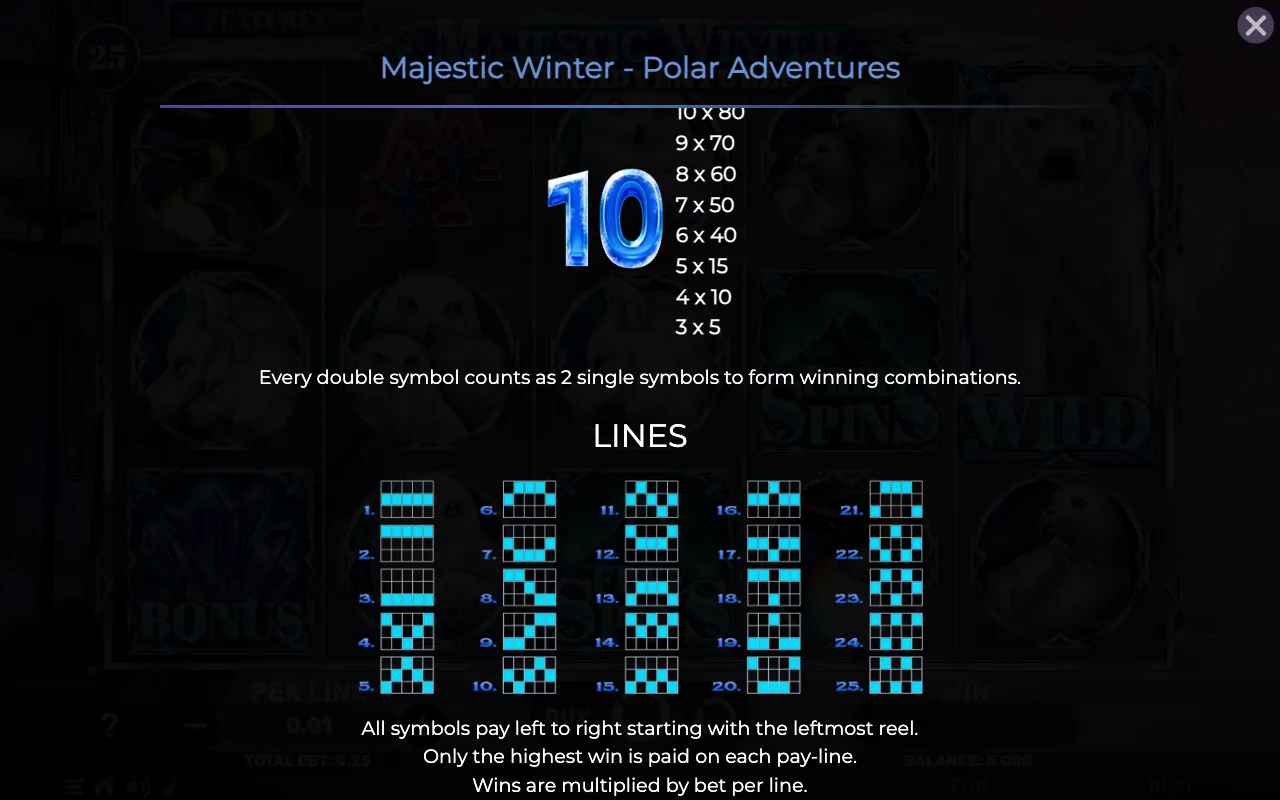Game rules, page 6 — Majestic Winter Polar Adventures