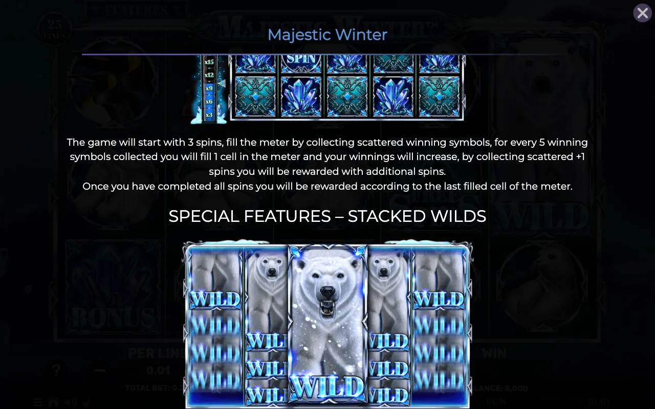 Game rules, page 2 — Majestic Winter
