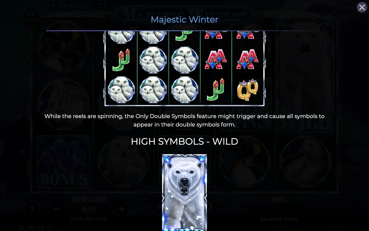 Game rules, page 3 — Majestic Winter