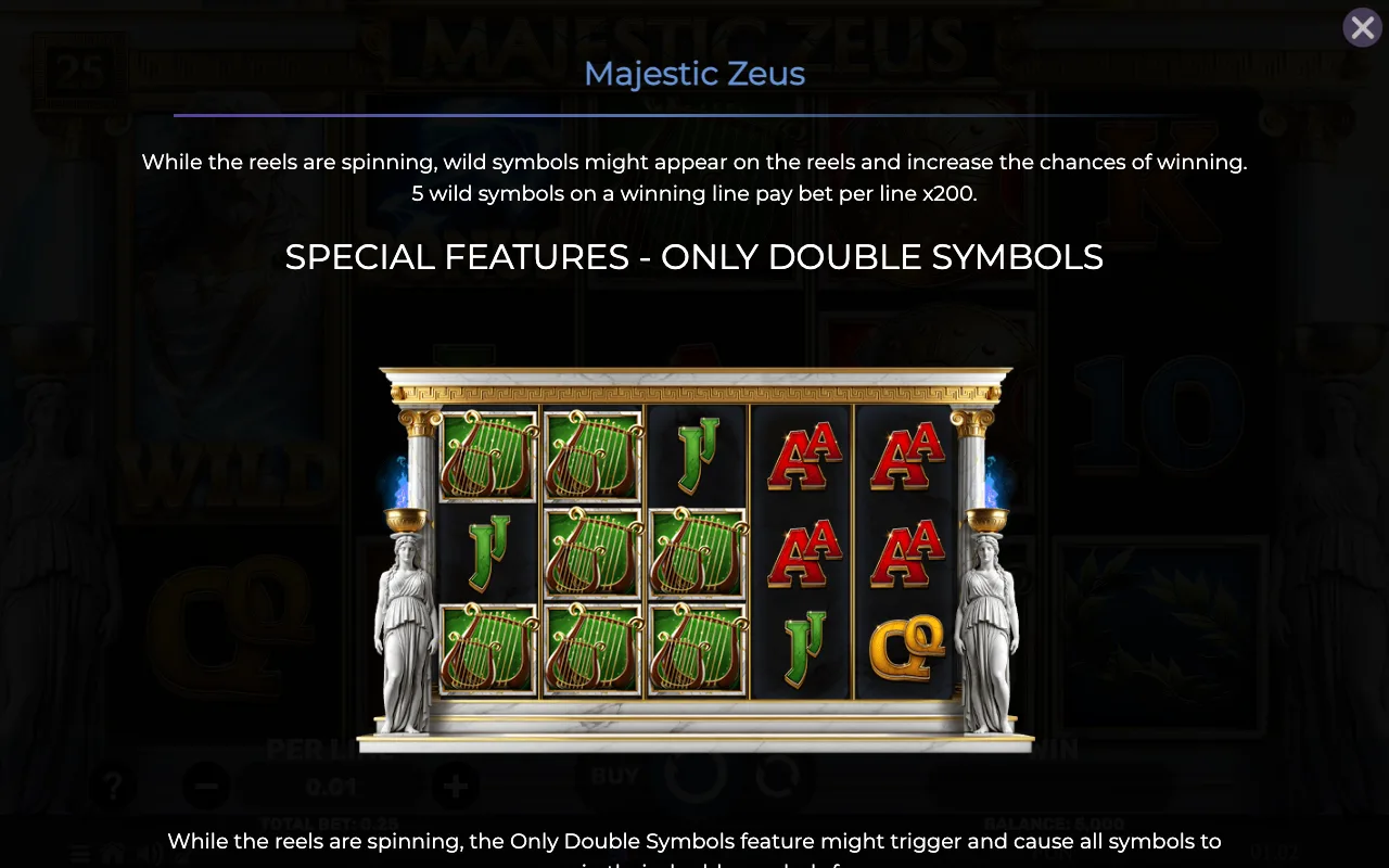 Game rules, page 3 — Majestic Zeus