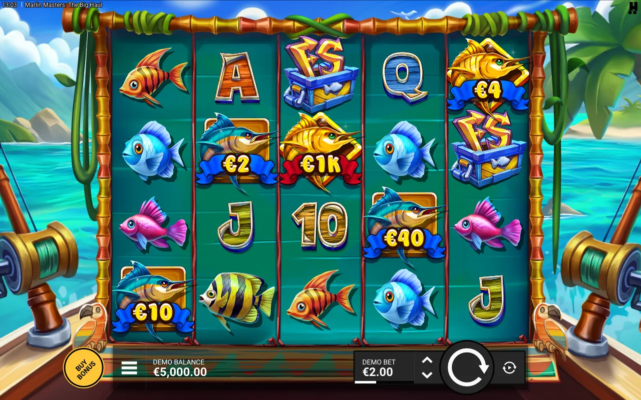 The base game — Marlin Masters: The Big Haul
