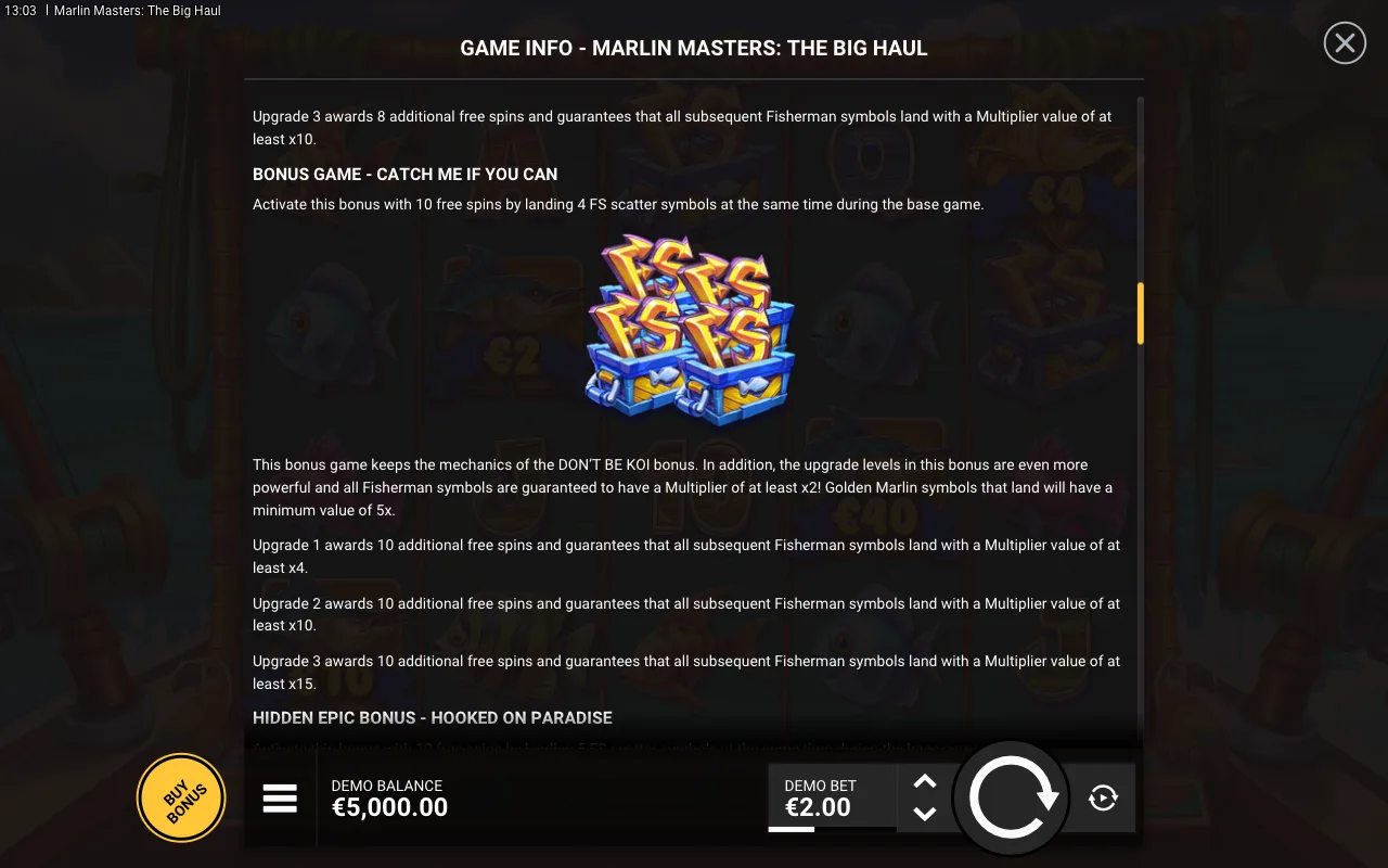 Game rules, page 4 — Marlin Masters: The Big Haul