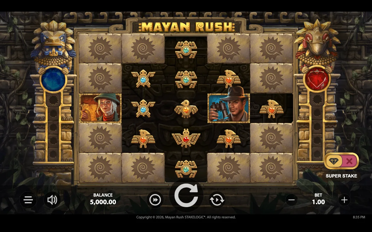 The base game — Mayan Rush