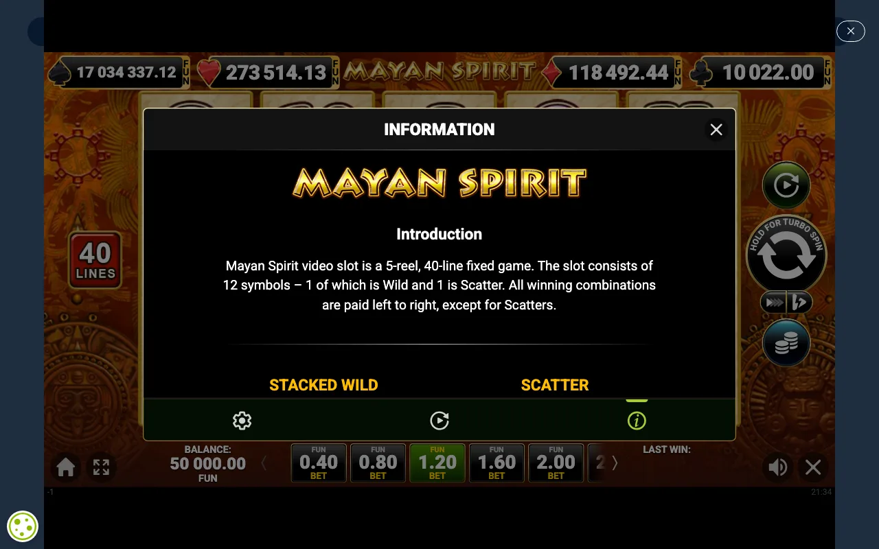 Game rules, page 1 — Mayan Spirit