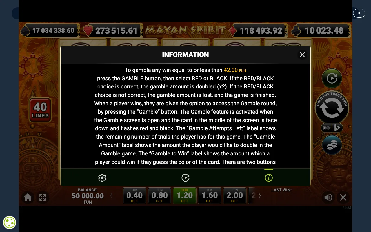 Game rules, page 4 — Mayan Spirit