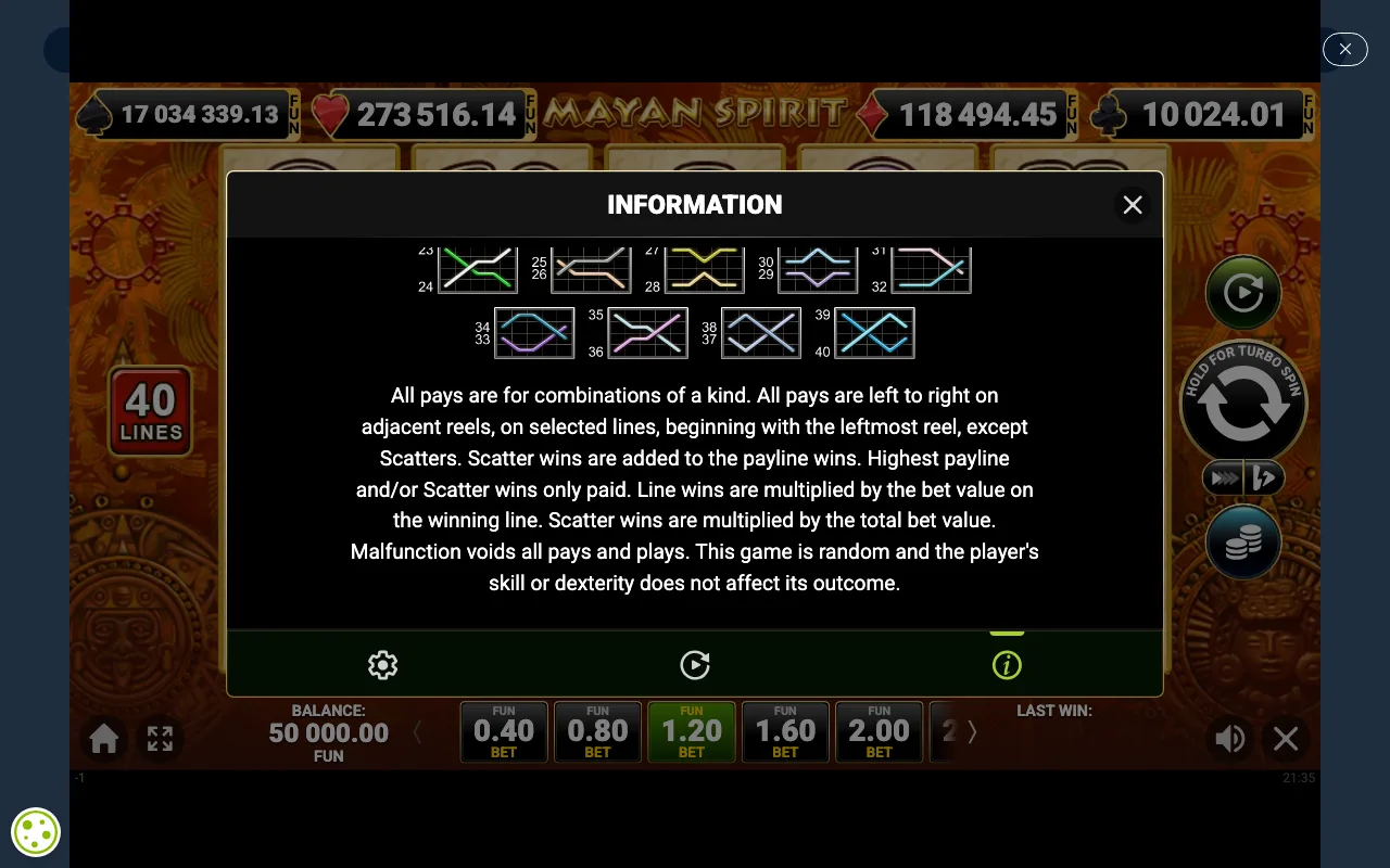 Game rules, page 5 — Mayan Spirit