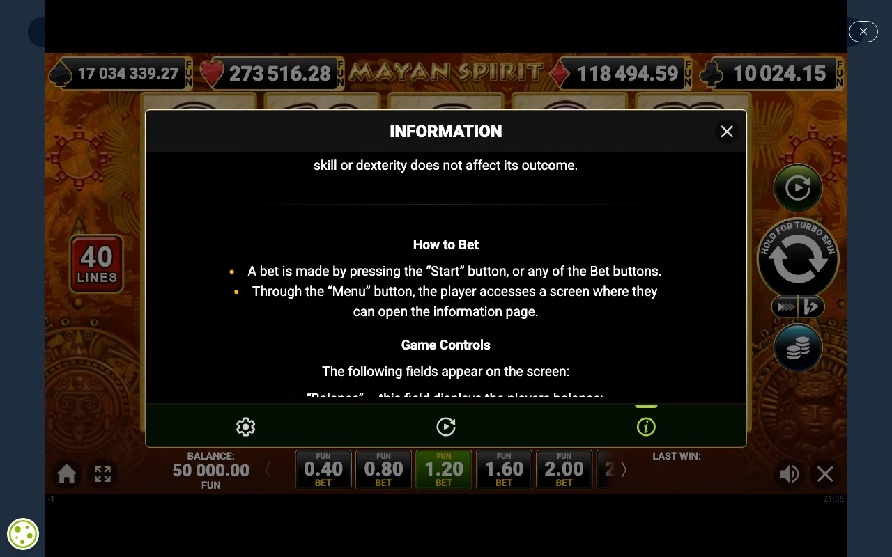 Game rules, page 6 — Mayan Spirit