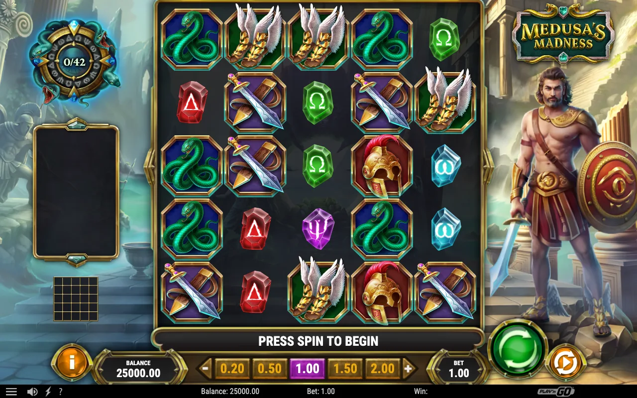 The base game — Medusa's Madness