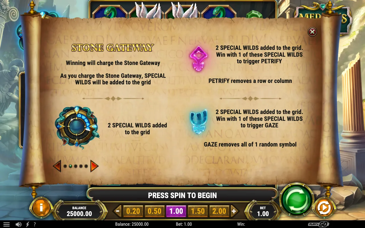 Game rules, page 4 — Medusa's Madness