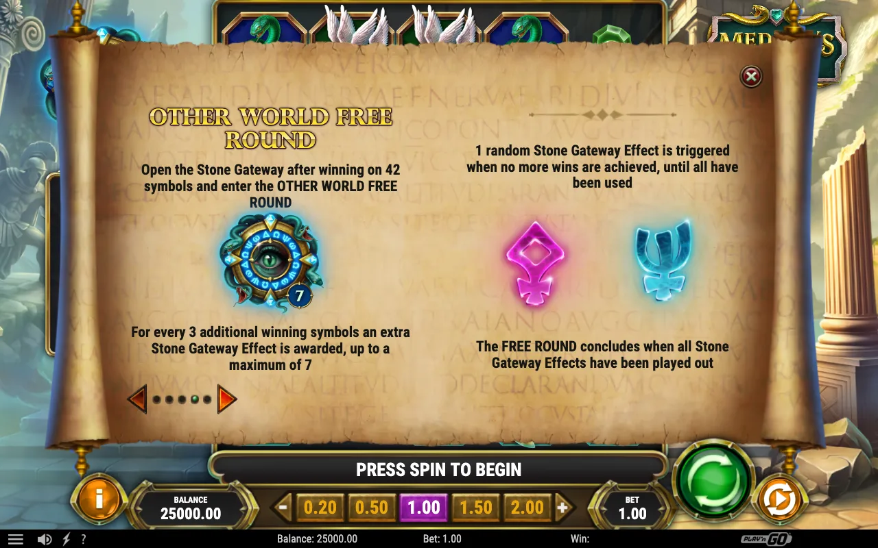Game rules, page 6 — Medusa's Madness