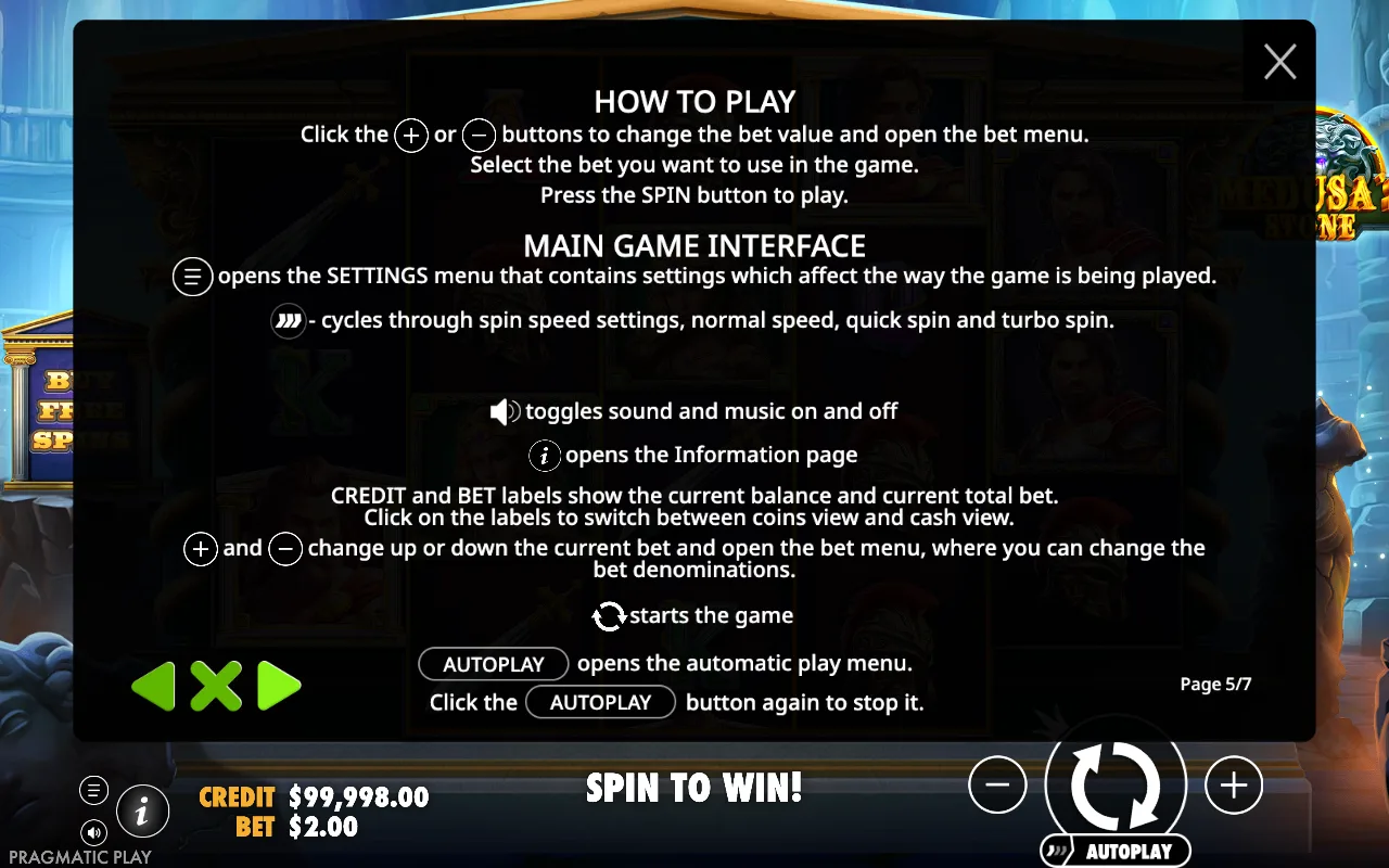 How to play — Medusa's Stone