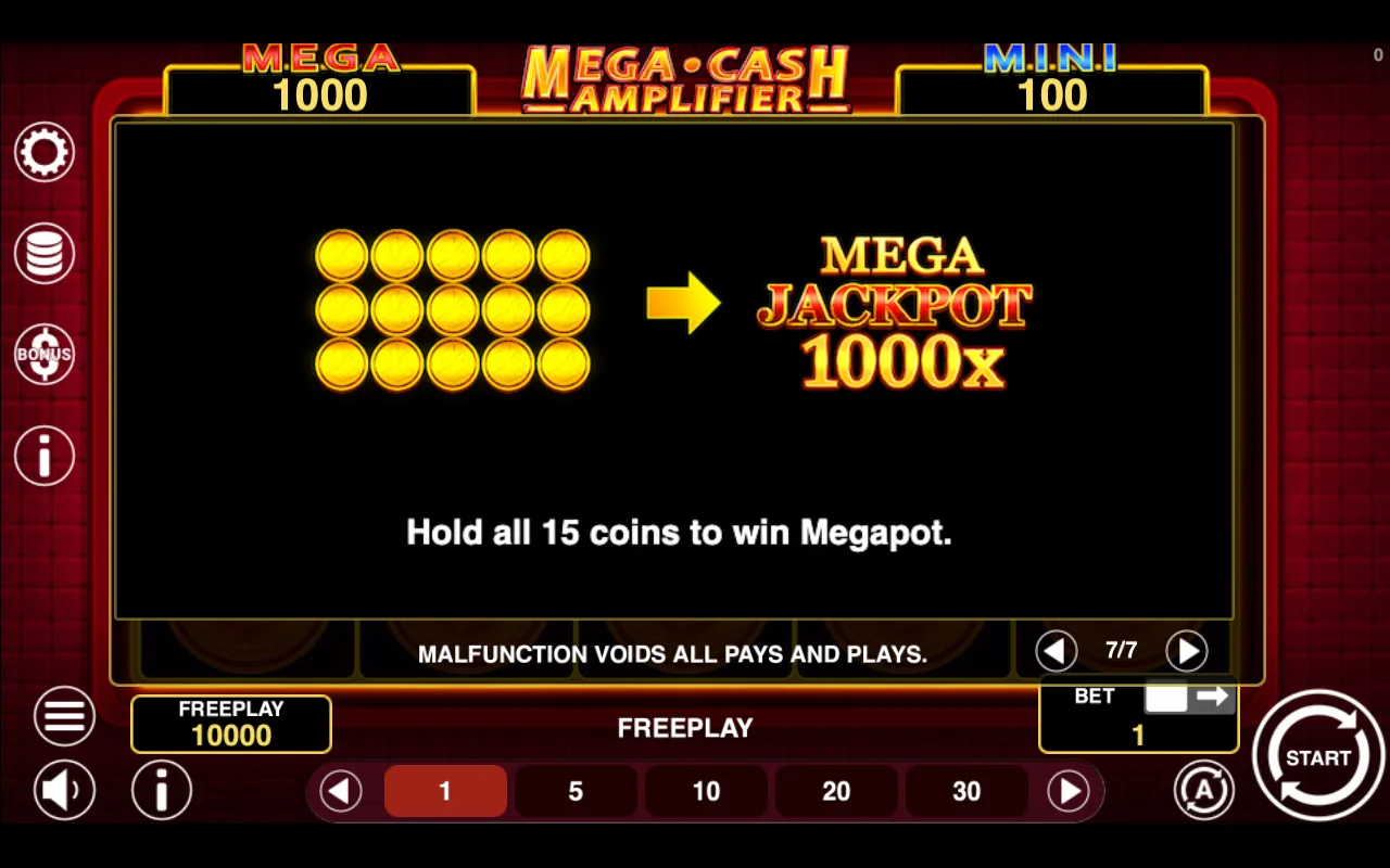Mega — Mega Cash Amplifier
