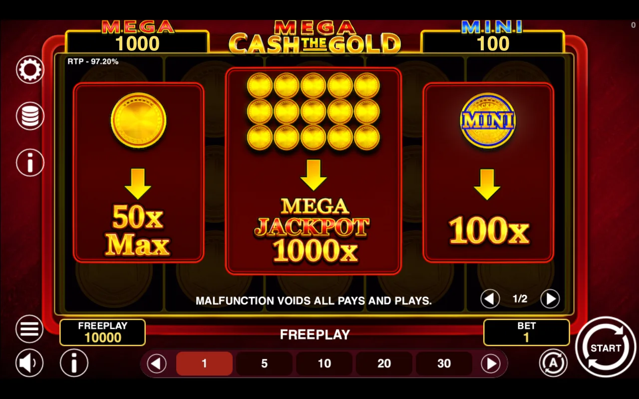 Mini — Mega Cash The Gold