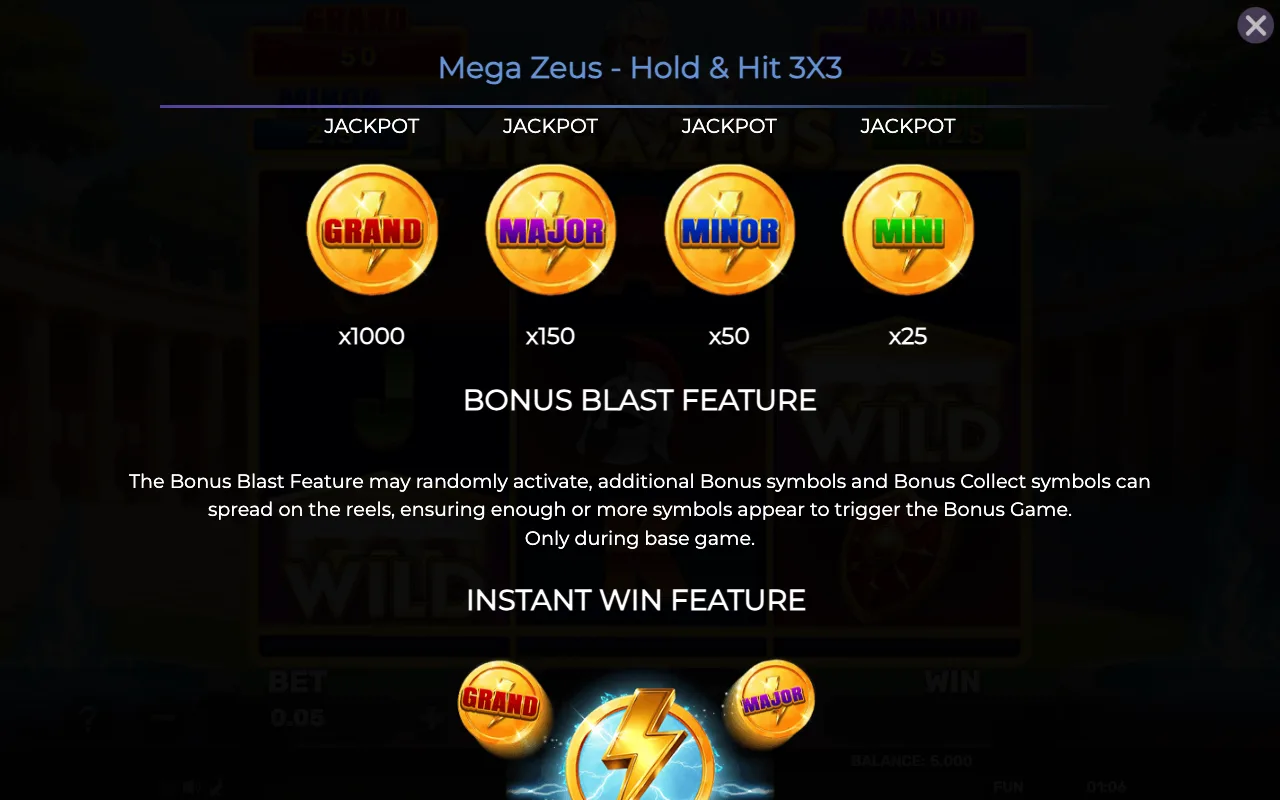 Jackpot jackpot jackpot jackpot — Mega Zeus Hold Hit 3x3