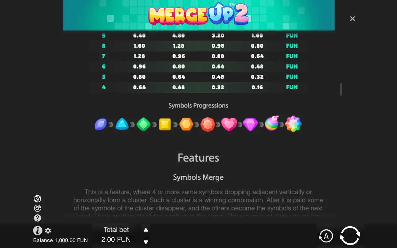 Game rules, page 3 — Merge Up™ 2