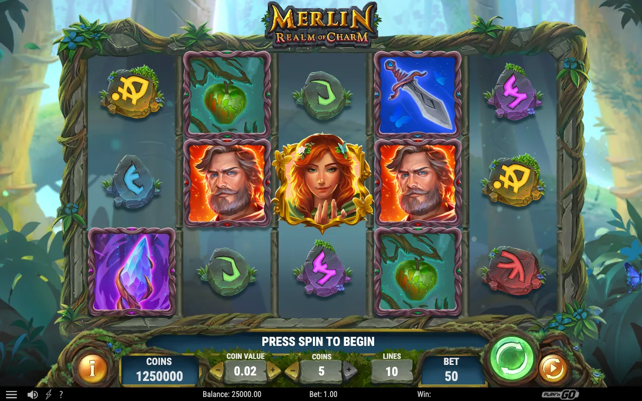 The base game — Merlin Realm of Charm